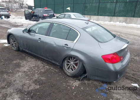 2010 Infiniti G37X z USA, uszkodzony, nr VIN JN1CV6AR7AM456685